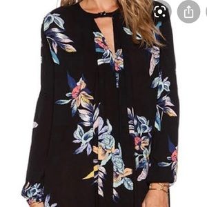 Free People Flowy Shirt